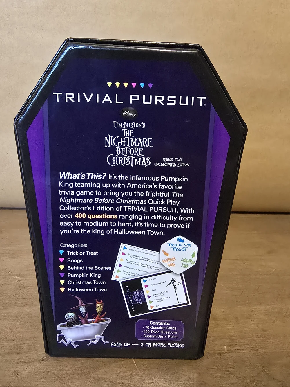 Tim Burton's The Nightmare Before Christmas Trivial Pursuit